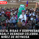 ¡Fiesta, risas y sorpresas! Magaly Deándar celebra a la niñez de Reynosa