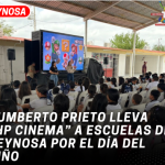 Humberto Prieto lleva “HP Cinema” a escuelas de Reynosa por el Día del Niño