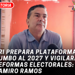 PRI prepara plataforma rumbo al 2027 y vigilará reformas electorales: Ramiro Ramos
