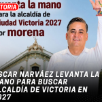 Óscar Narváez levanta la mano para buscar alcaldía de Victoria en 2027