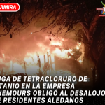 Incendió arrasó con humilde vivienda de madera y dejó en la calle a sus moradores