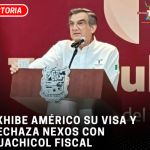 Exhibe Américo su visa y rechaza nexos con huachicol fiscal