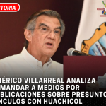 Américo Villarreal analiza demandar a medios por publicaciones sobre presuntos vínculos con huachicol